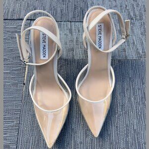 Steve Madden Stiletto See Through Heel Size 8.5